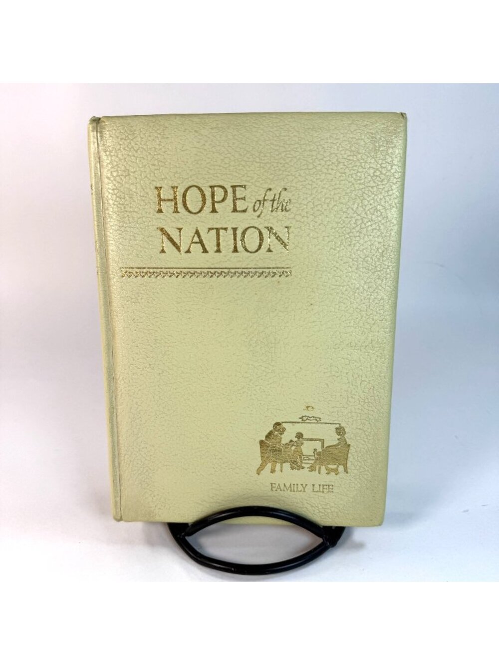 Hope Of The Nation Hardcover Book Religious Illustrations & Writing Vintage 1960